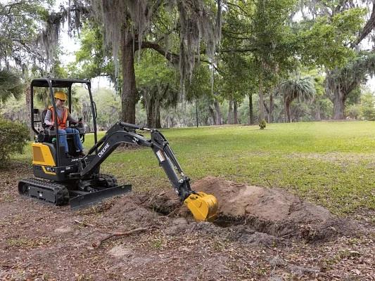 Rental store for 3,500 lb John Deere 17P Excavator in Monroe LA