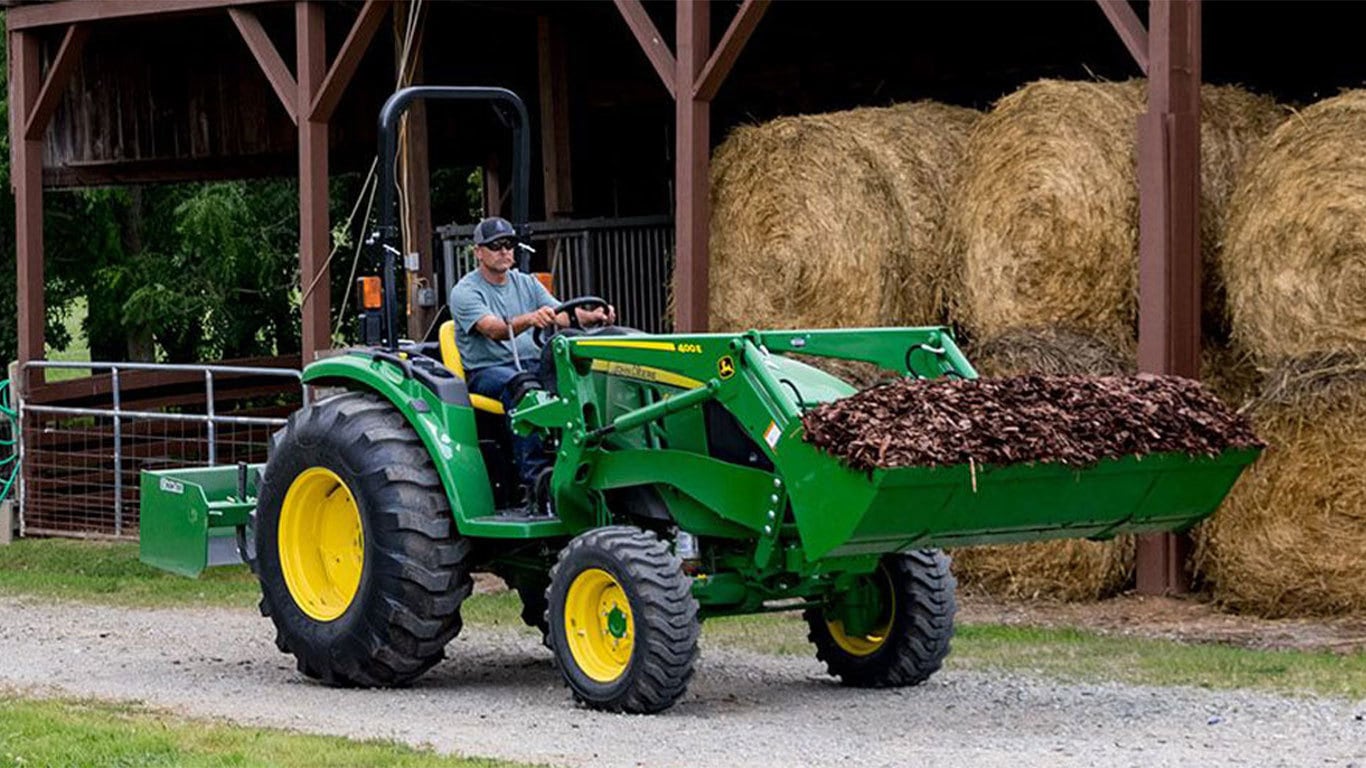 Rental store for 45HP TRACTOR W  FRONT LOADER   BOX BLADE in Monroe LA