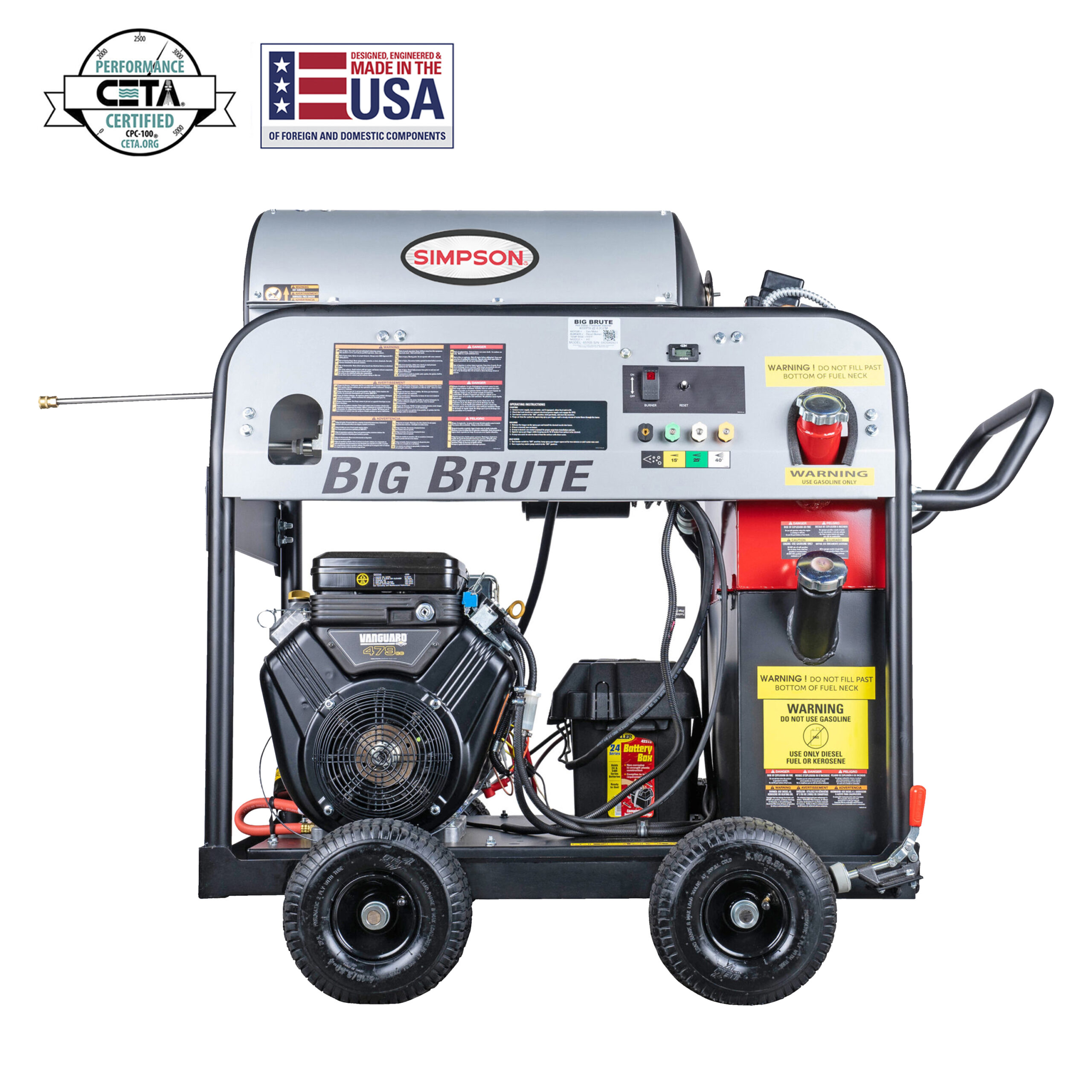 Rental store for 4000PSI 4.0 GPM Hot Water Washer in Monroe LA